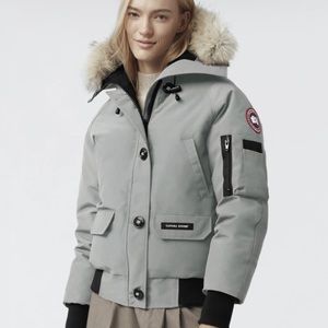 Canada Goose Gray Chilliwack Bomber Jacket